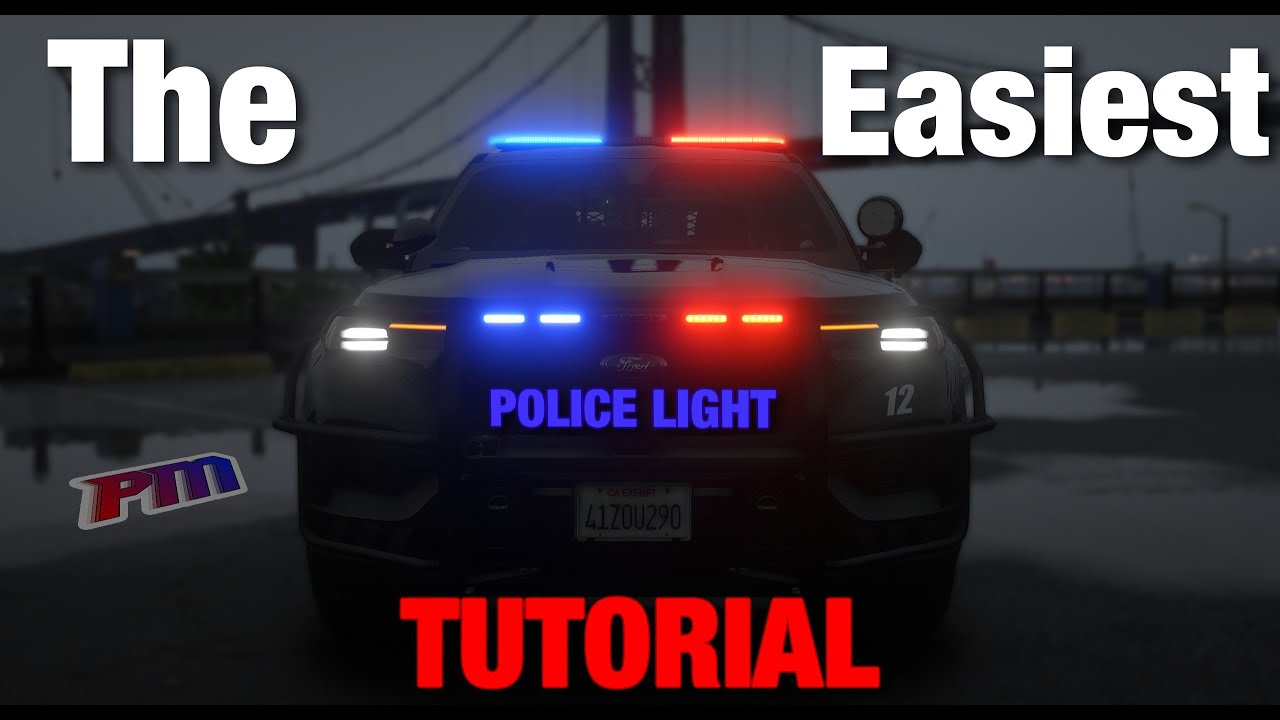 The Easiest Police Light Tutorial | FiveM 2025