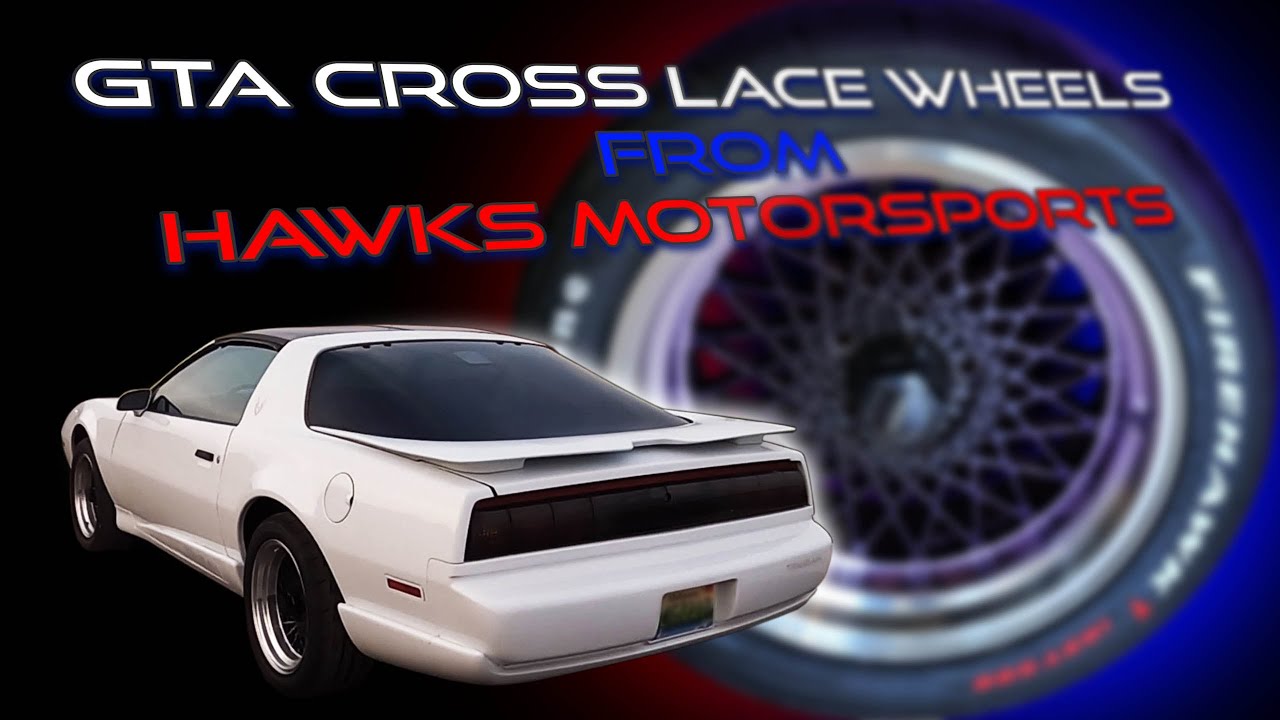 Hawks Motorsports 17 x 9 GTA Mesh Wheels on my Third Gen Firebird Trans Am.  Saving Sally # 12