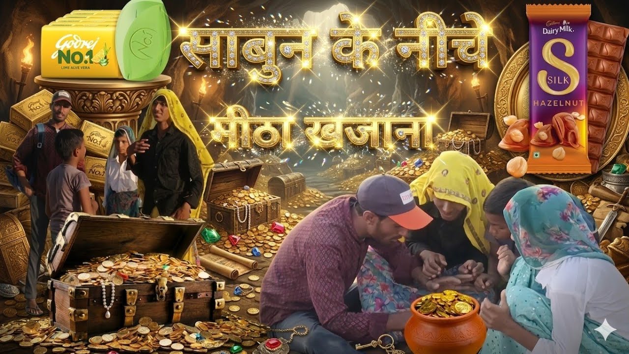 No 1 साबुन के नीचे मीठा खजाना | khazana | sone ke biskut | #marwadi #manoj369 
