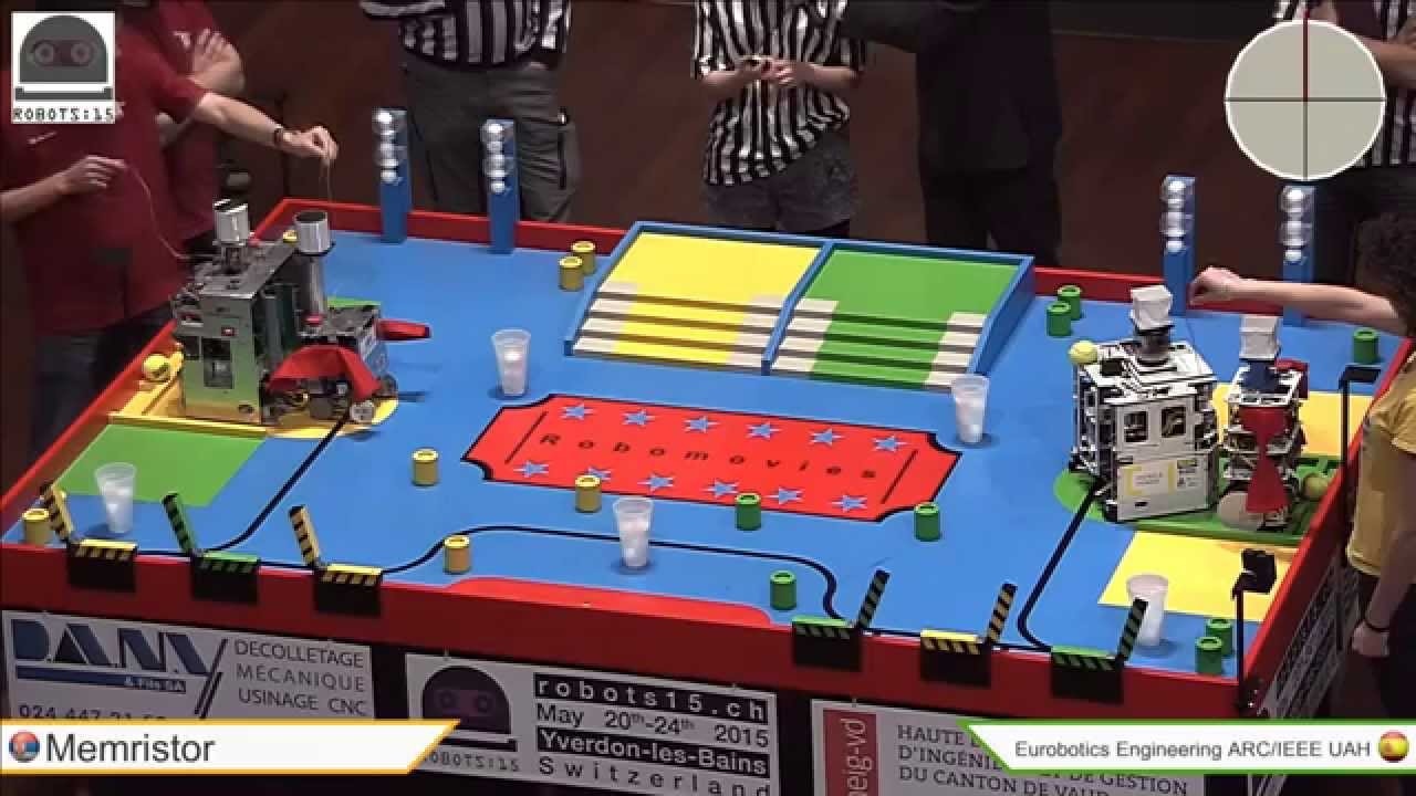 Eurobot 2015: Eurobotics Engineering (92) vs Memristor (44)
