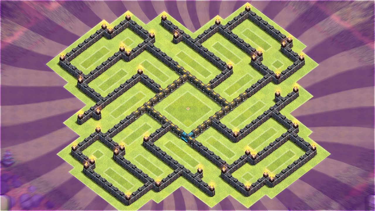 Clash of Clans - BEST Townhall 9 Farming Base!