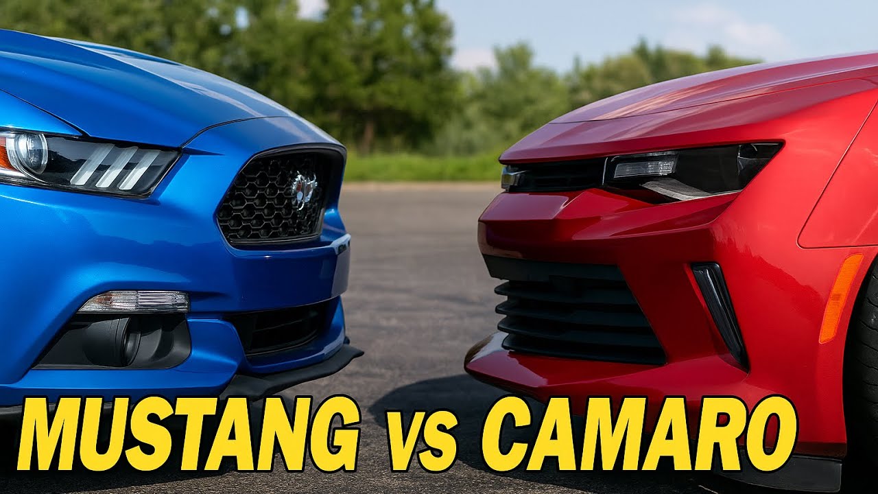 MUSTANG VS CAMARO: ¿Cuál es el mejor Pony Car?