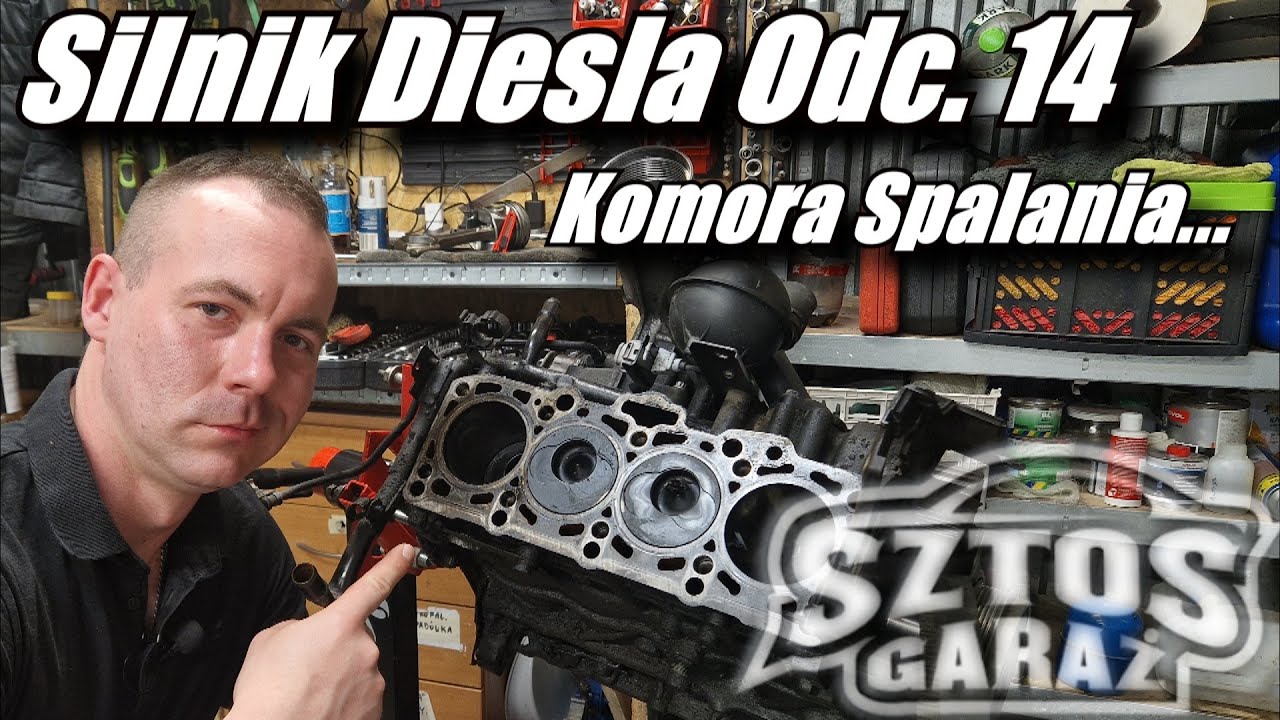 Silnik Diesla Odc. 14 - Komora Spalania!