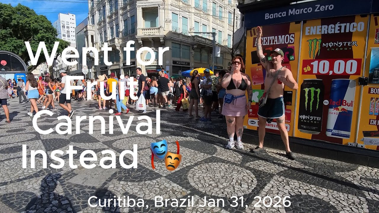 Went for Fruit, Ended Up at a Carnival | Brazil