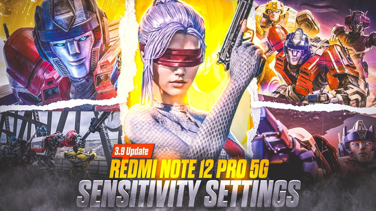 Redmi Note 12 Pro 5g Sensitivity Settings | Pubg & Bgmi | Smooth + Extreme