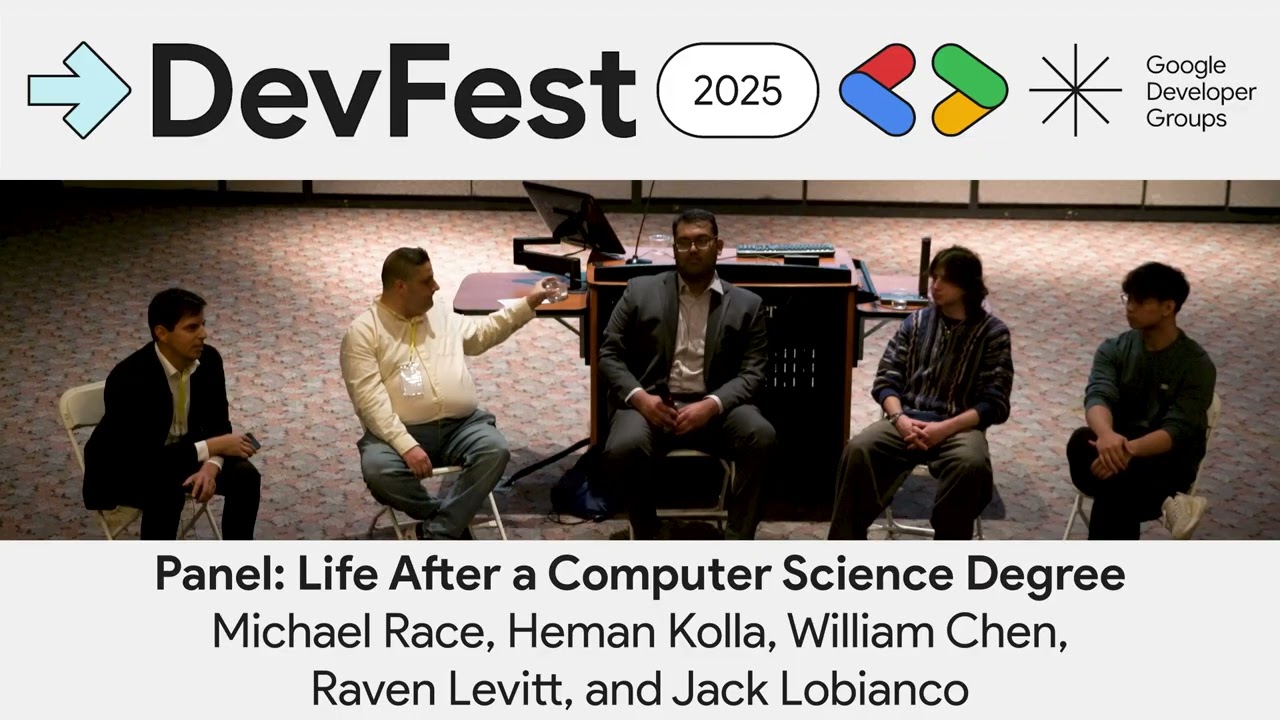 DevFest Troy'25:  Panel   Life after a CS degree