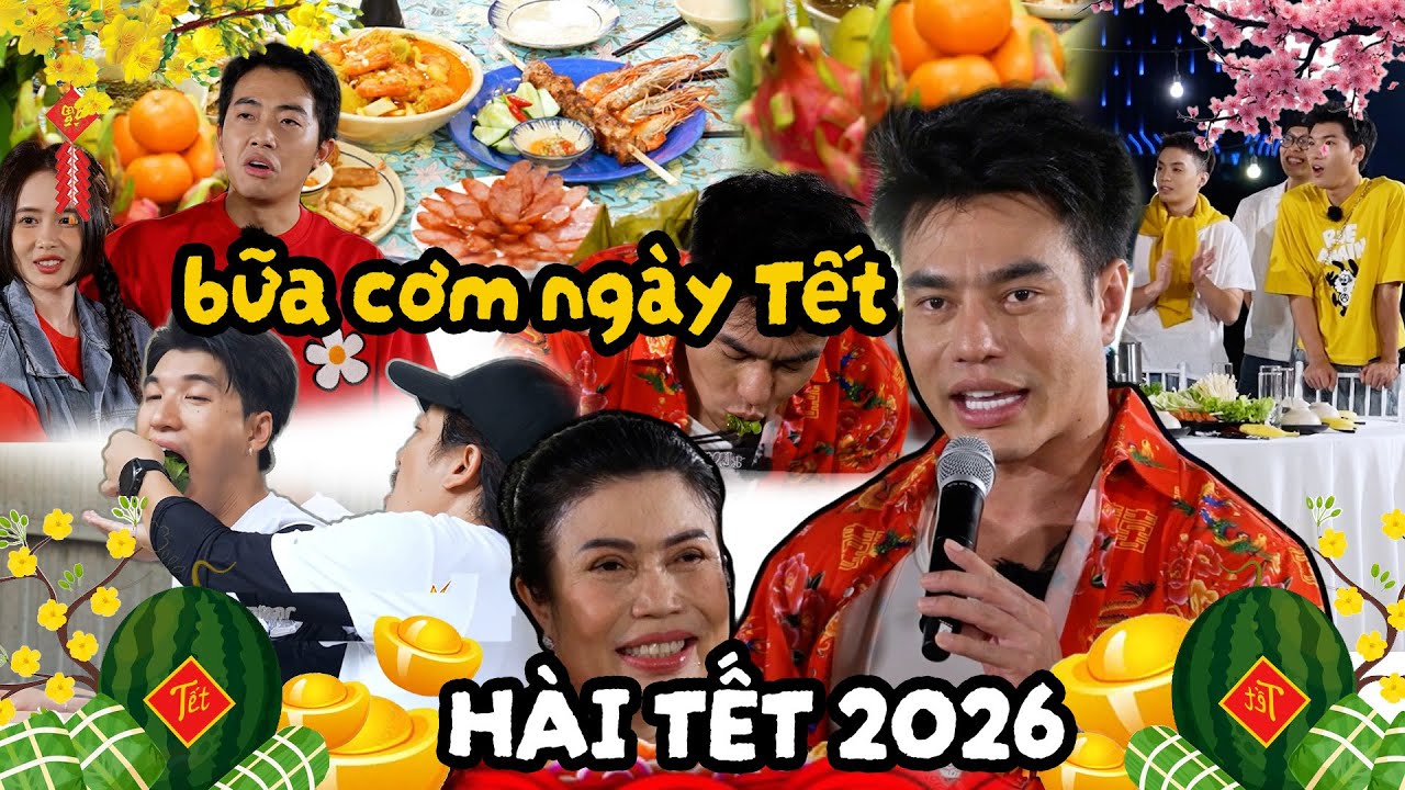 BỮA CƠM ĐOÀN VIÊN, Anh Em 2 Ngày 1 Đêm hối hả chuẩn bị bữa cơm đón năm mới - Hài Tết 2026