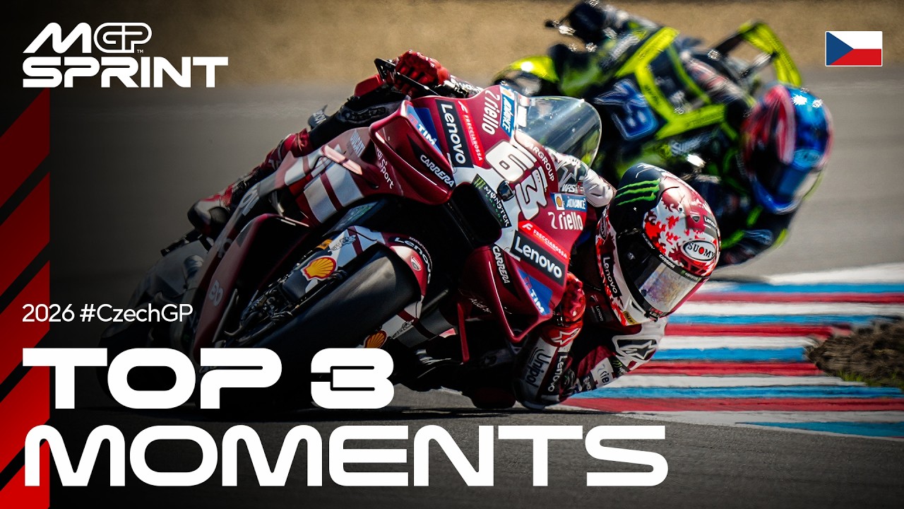 Top 3 Tissot Sprint Moments 👊 | 2026 Czech GP