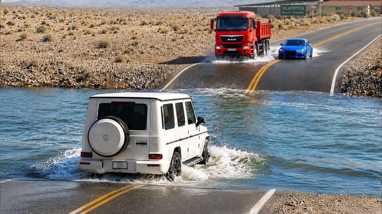 Cars vs Deep Water Challenge #20 in BeamNG Drive!