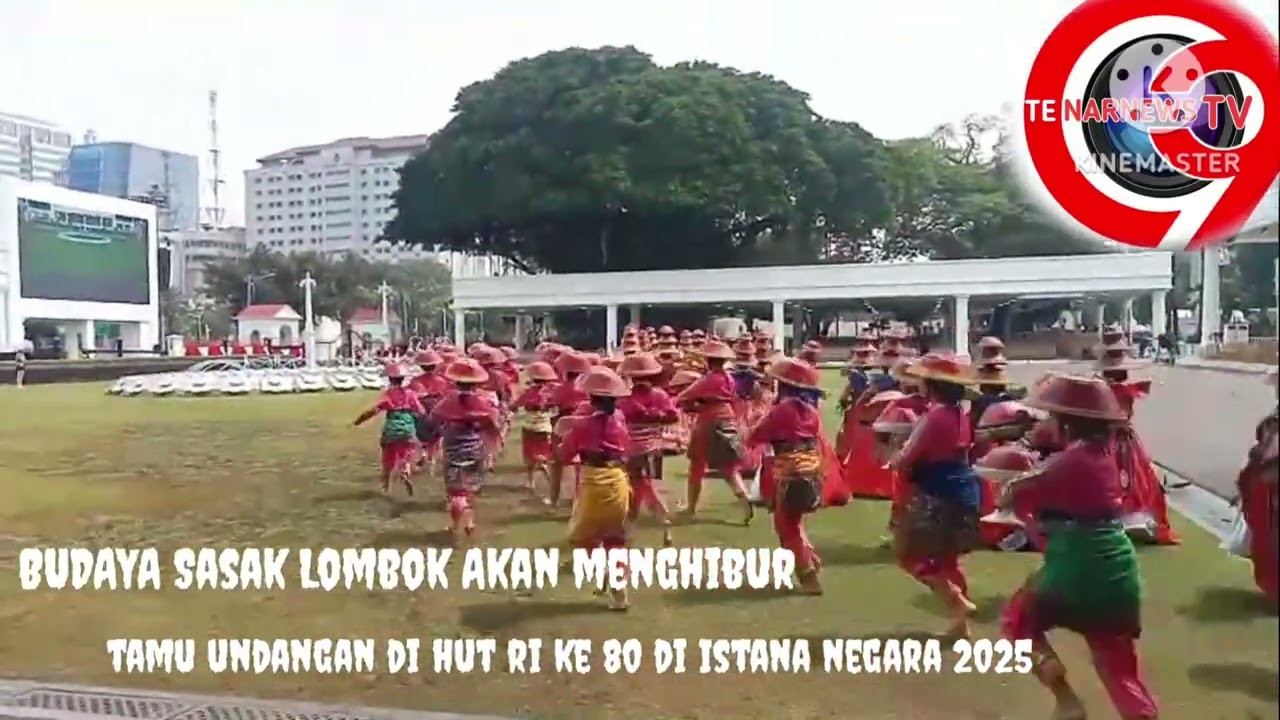 BUDAYA SASAK TAMPIL DI HUT RI 80 DI ISTANA NEGARA TAHUN 2025