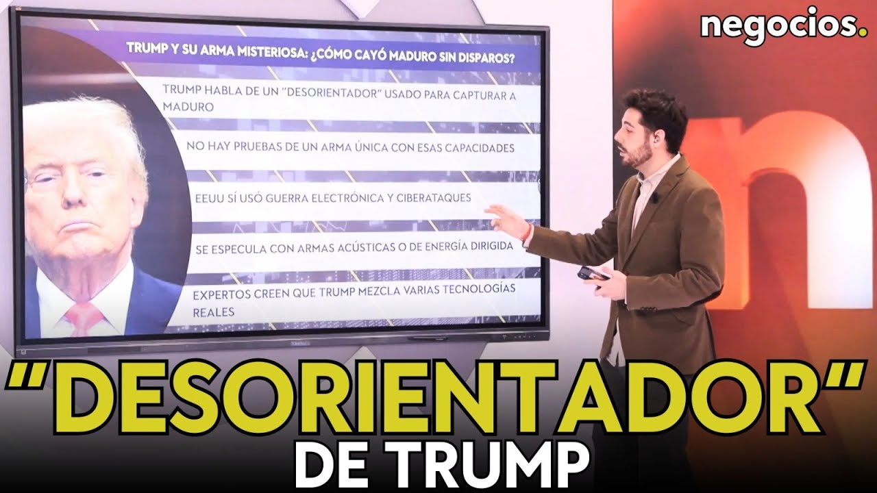 El “desorientador” de Trump y EEUU contra Maduro: ¿arma secreta real o pura retórica?