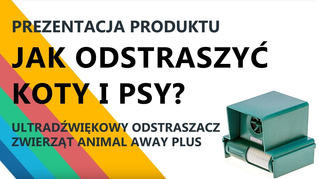 Odstraszacz Kotów i psów. Ultradźwiękowy odstraszacz zwierząt Animal Away Plus. Jak pozbyć się kotów