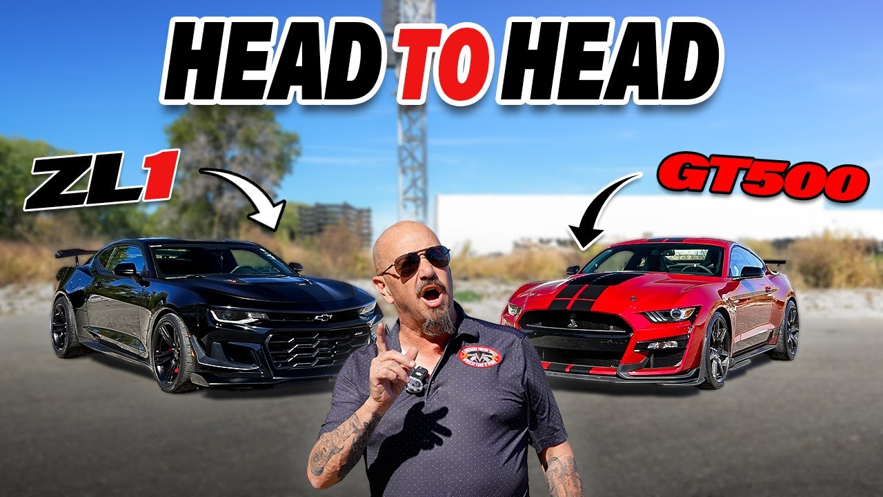 Лицом к лицу: Camaro ZL1 1LE против Shelby GT500 CF/TP — решающее противостояние Ford и Chevy!