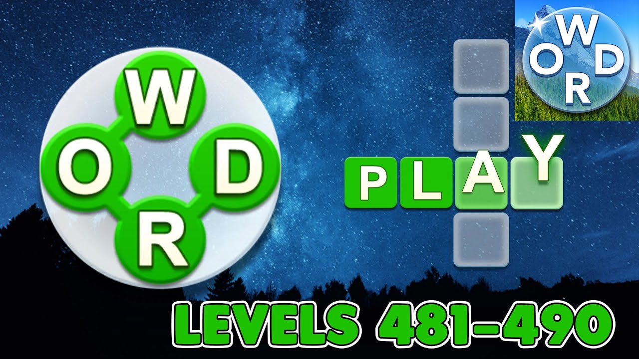 Word Mind Levels 481 - 490 Answers