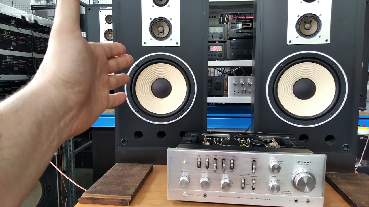 TRIO KA-7006 (Accuphase) + TRIO JL-8800 отличная семейная пара с великолепным звуком