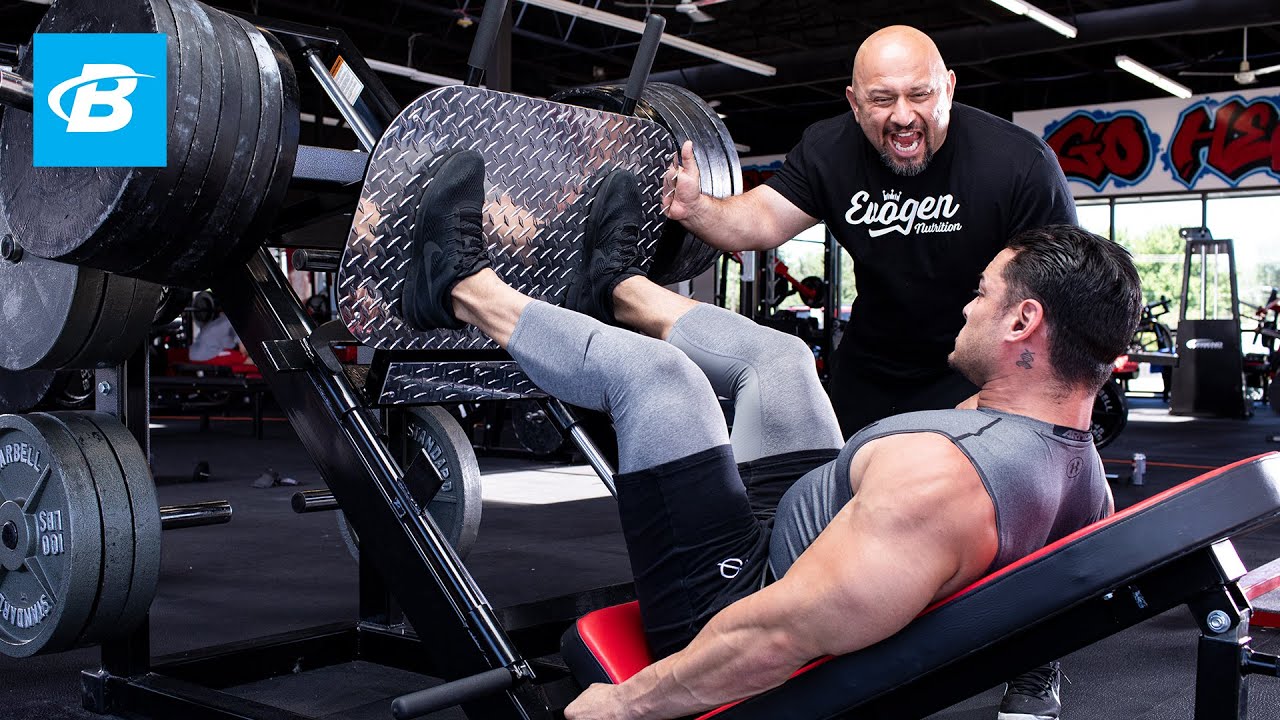 FST-7 Quads Workout with 4x Physique Olympia Jeremy Buendia & Hany Rambod | FST-7: Big and Ripped