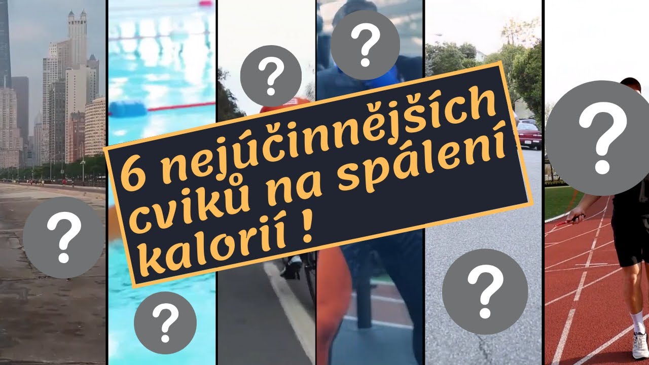 6 cviků které SPALUJÍ NEJVÍCE KALORIÍ