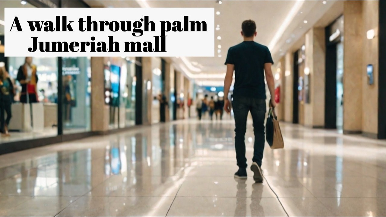PALM JUMERIAH MALL |EXPLORE Dubai's AMAZING Palm Jumeirah Mall!
