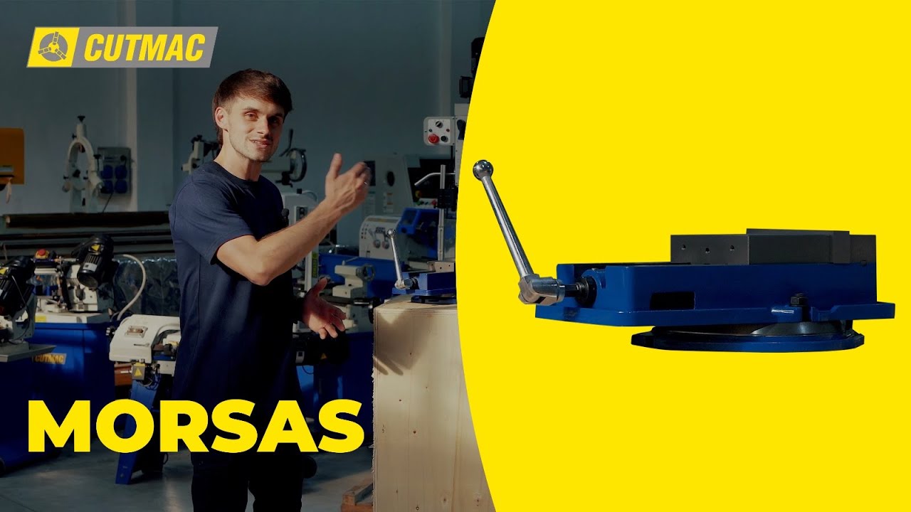 Morsas de precisión CUTMAC ⚙️ | Fijación firme y mecanizado confiable