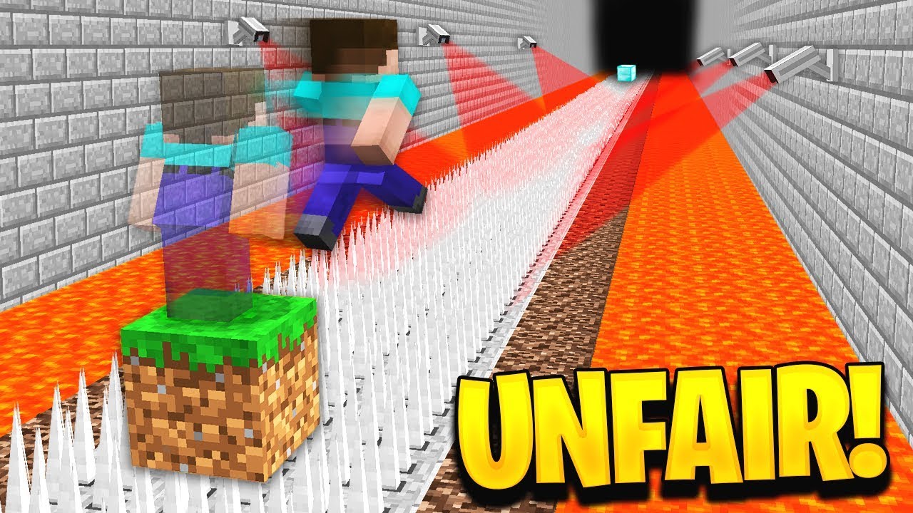 WORLDS MOST UNFAIR MINECRAFT MAP...