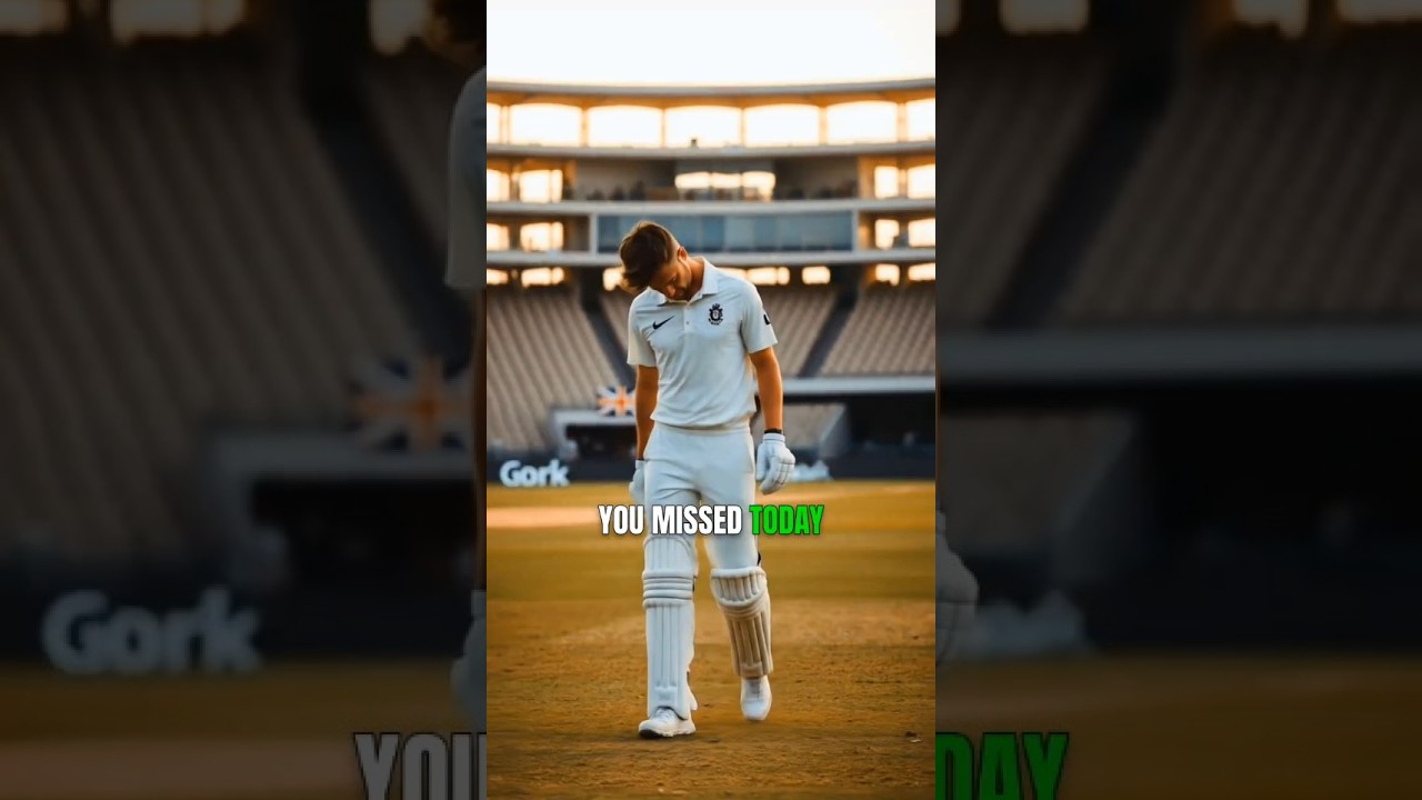 You Missed Today,Cricket Motivational Quotes #shorts #cricketlover  #cricketquotes #quotes #cricket