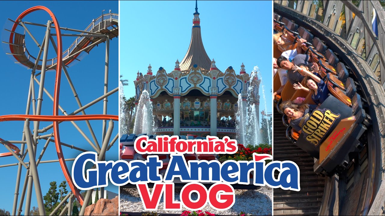Please Don't Close This Theme Park! We Loved California's Great America in Santa Clara!