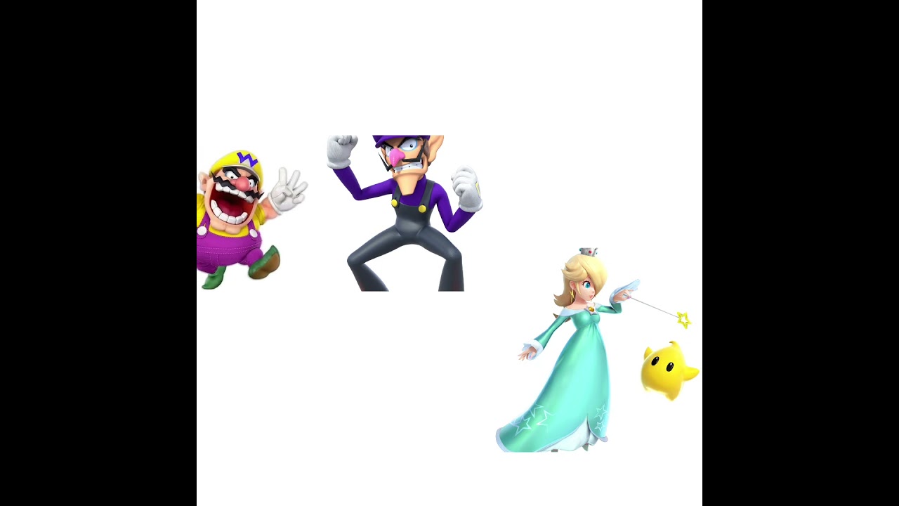 Wario Being Rude to Waluigi's Crush on Rosalina💜🩵 