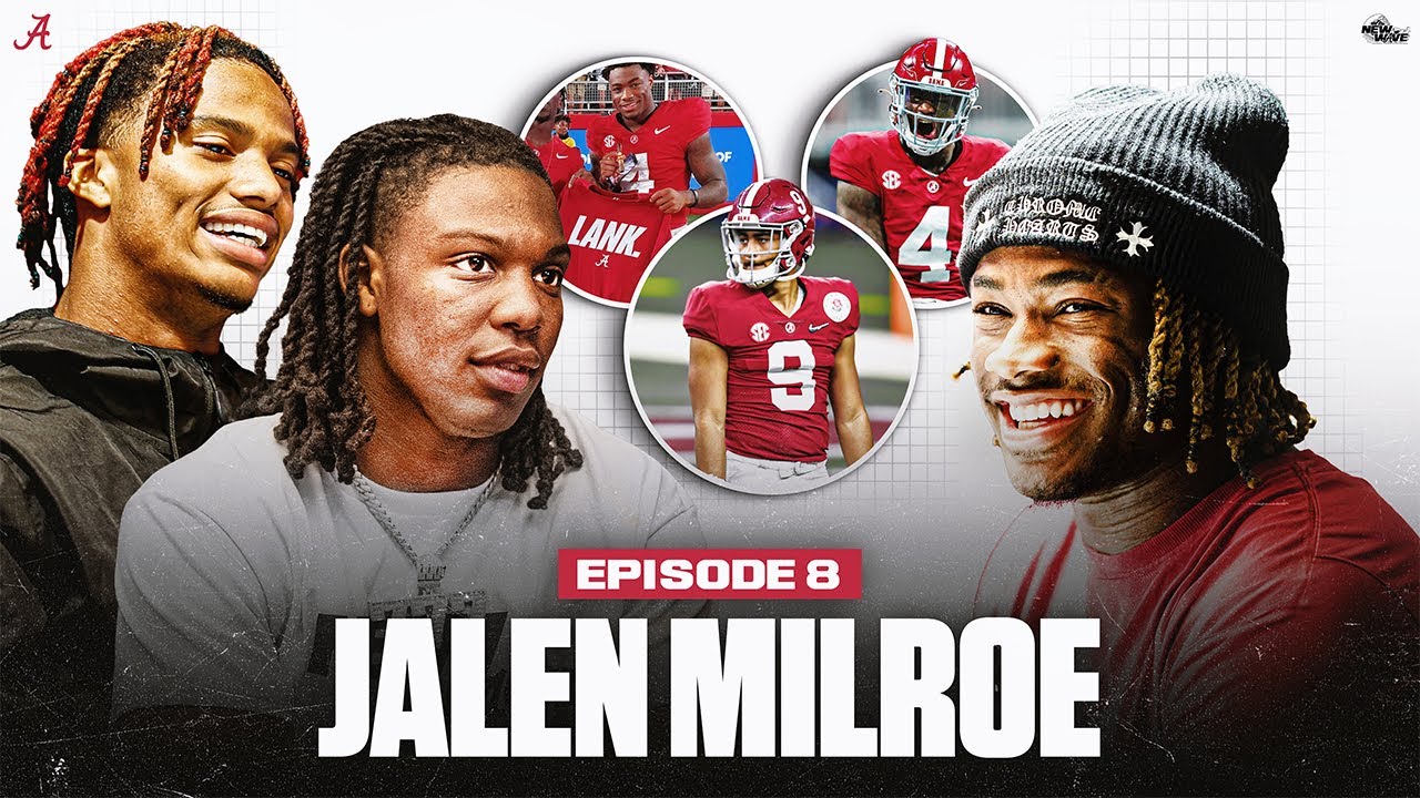 Jalen Milroe Gets Real About Bama, Talks LANK, Learning from Bryce, Pressure as QB1! | Ep. 8