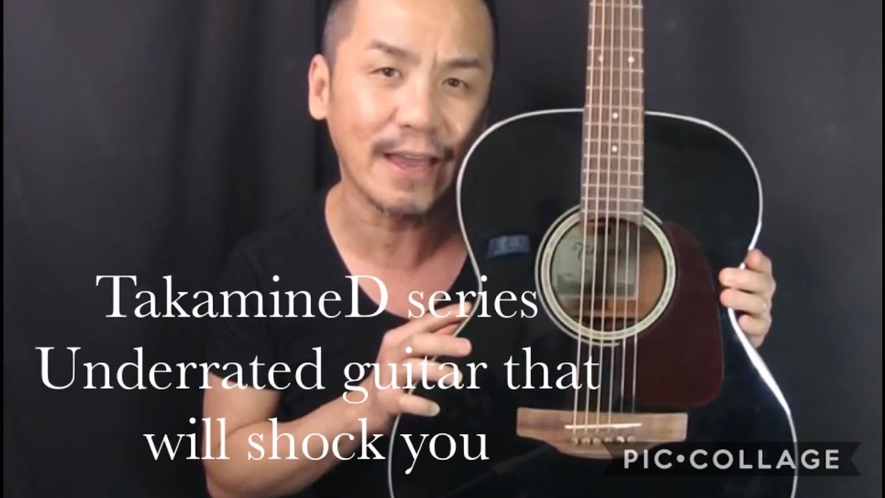 TAKAMINE D SERIES D4N-BLK GUITAR REVIEW IN SINGAPORE BY JARVIS WONG
