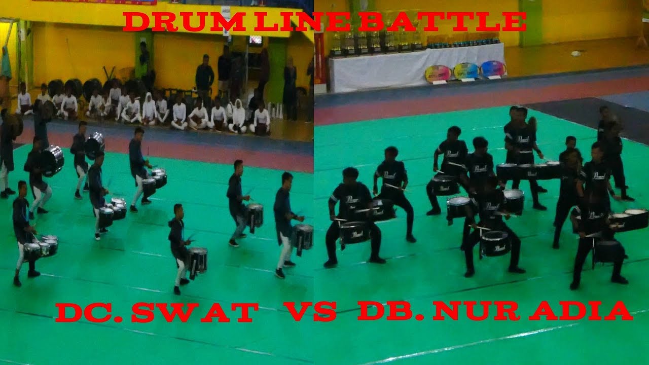 Drum Line Battle MOMBC 2019 : DC. SWAT VS DB. Nur Adia
