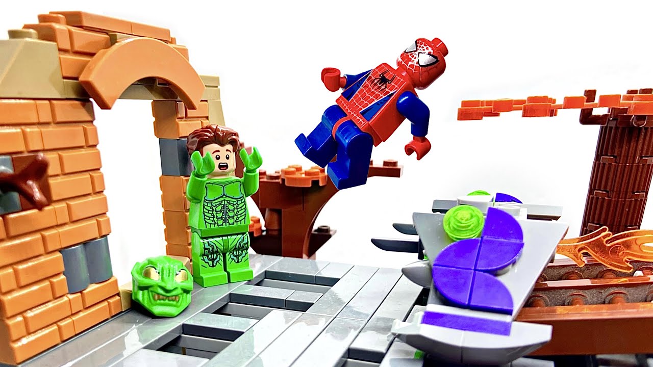LEGO Spider-man vs Green Goblin Final battle MOC