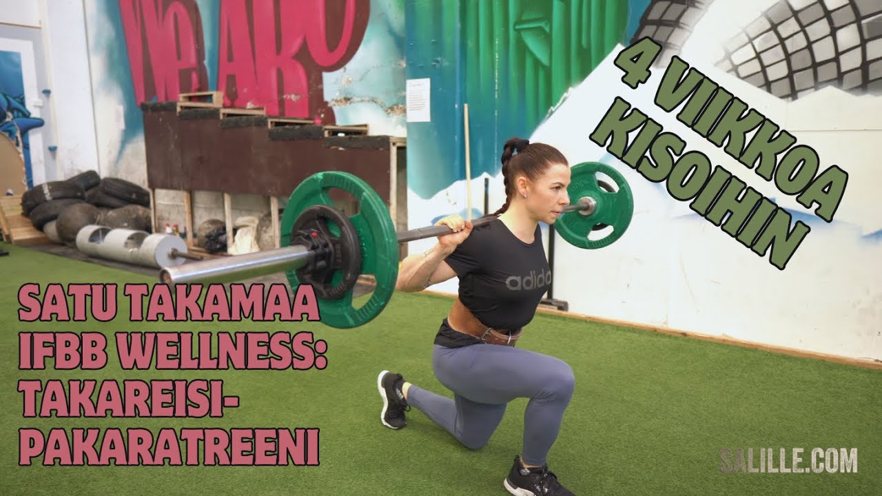 Satu Takamaa IFBB Wellness: Takareisi-pakaratreeni