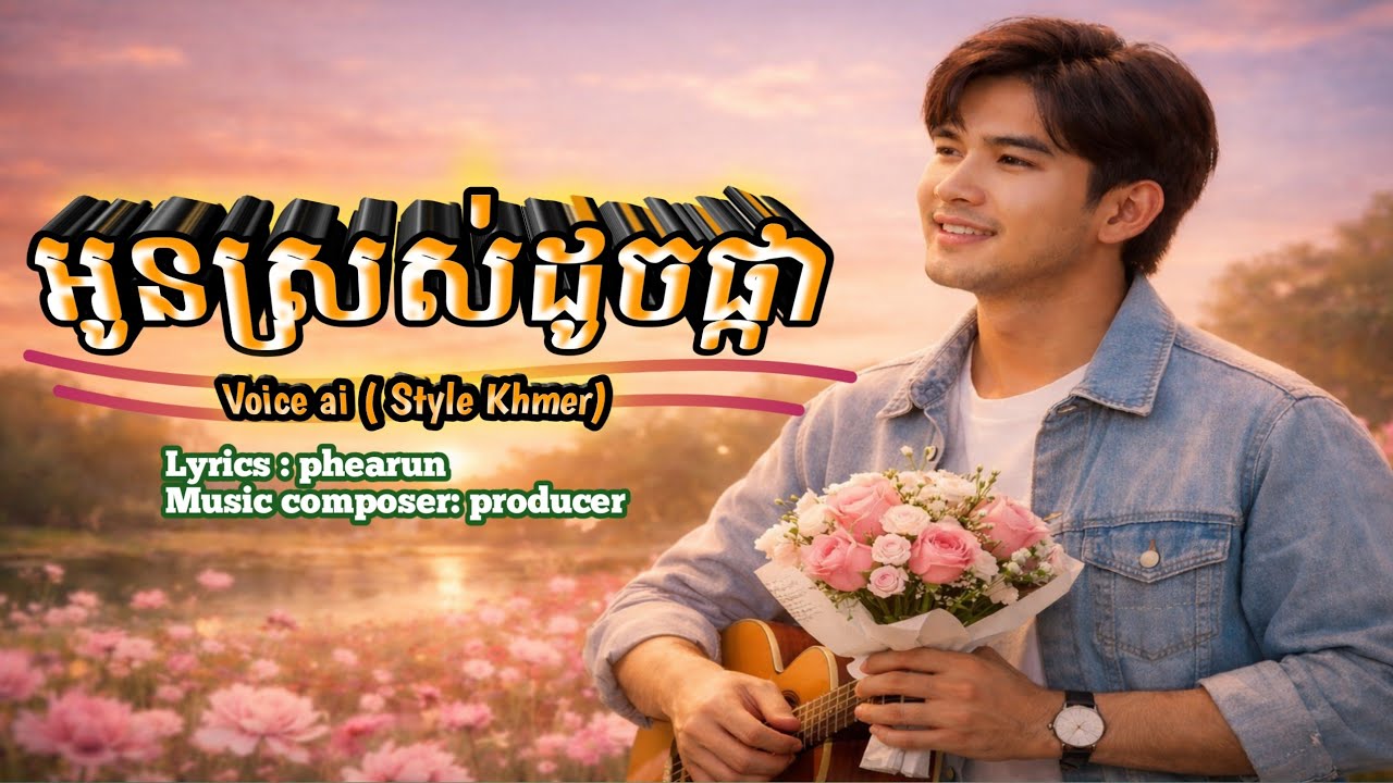 បទ អូនស្រស់ថូចផ្កា // PHEARUN- Music1