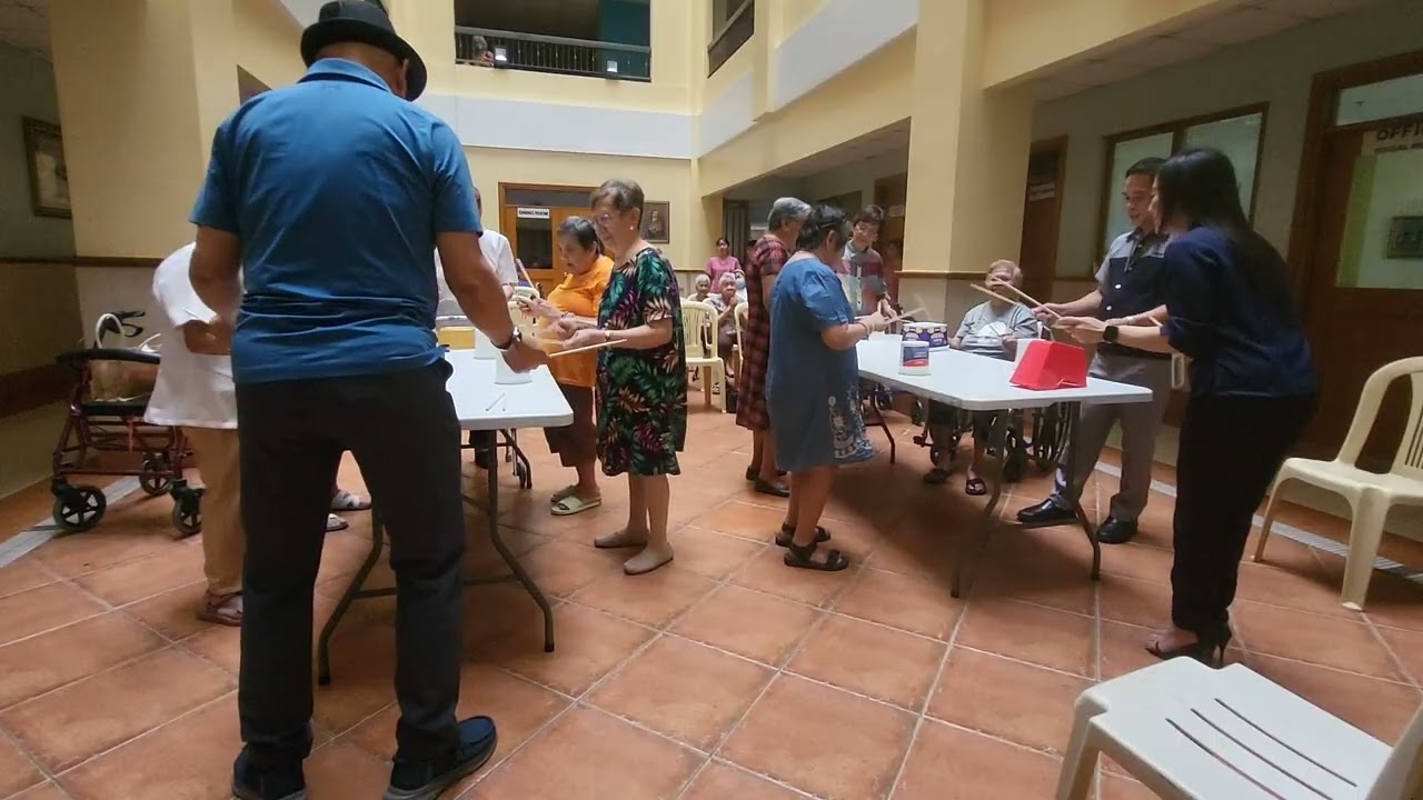 M&M Drumming (Happy Together & Soda Pop) by LDVALI @ Little Sisters of the Elderly