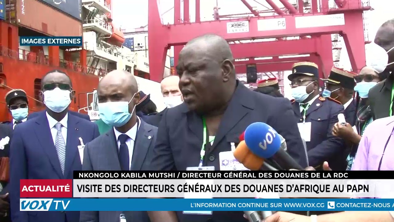 Visite des directeurs généraux des douanes d'Afrique au PAPN