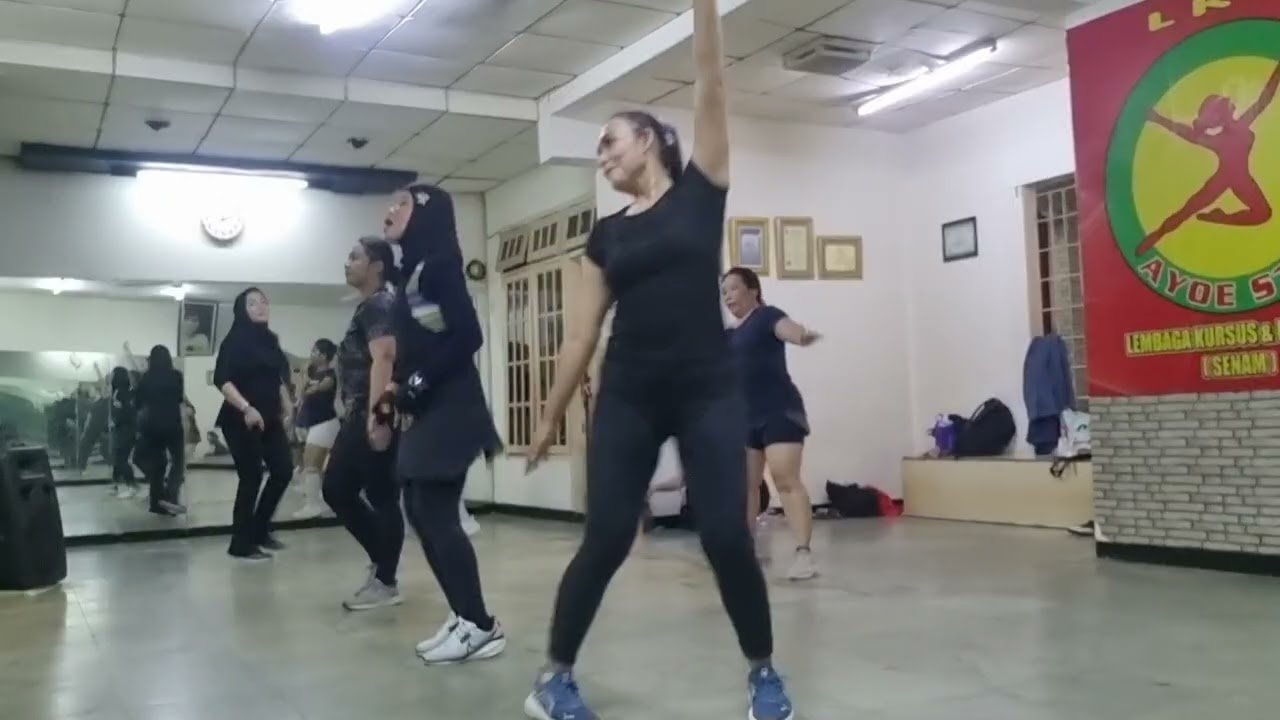 I love aerobic #aerobickeren #workout #beranda 