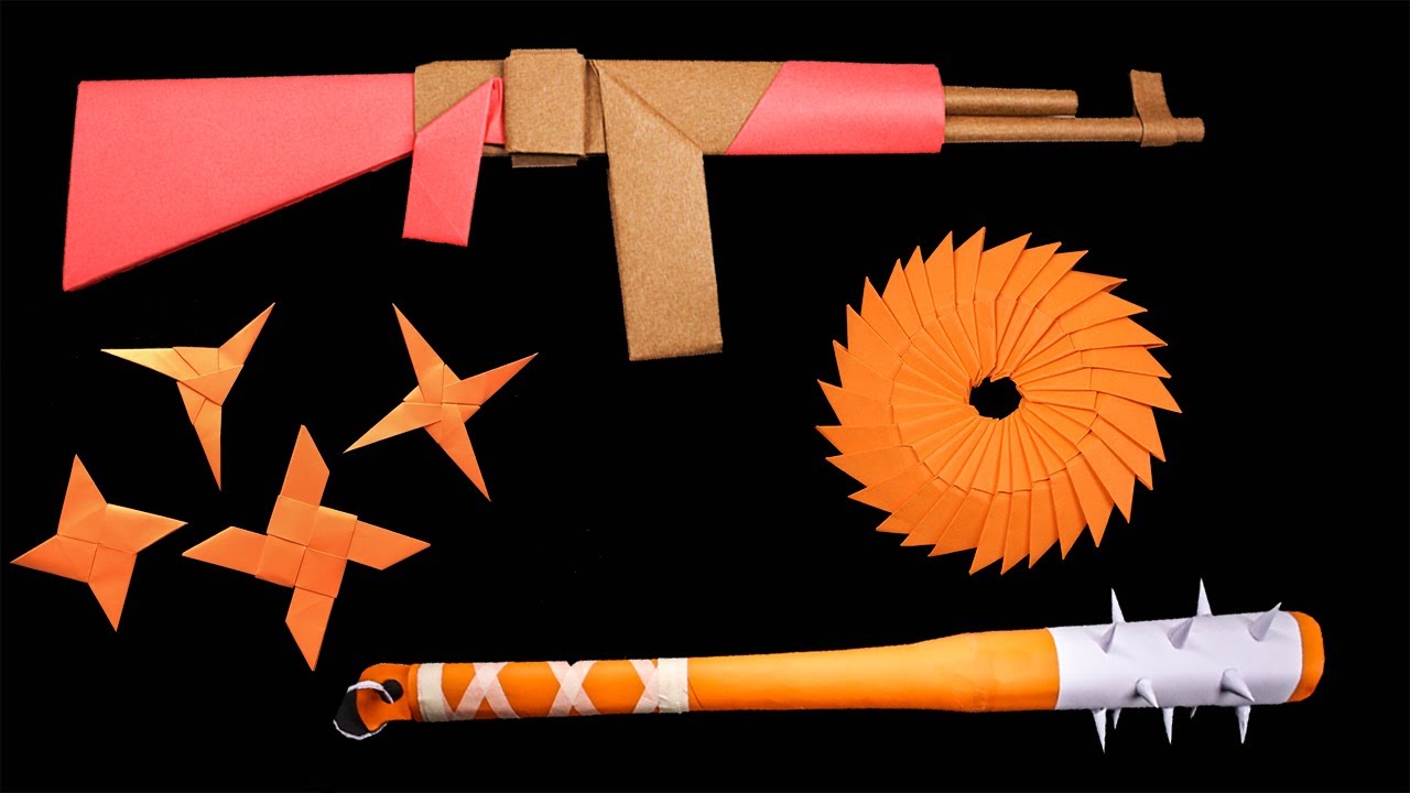 8 DIY Origami Ninja Star || Paper Weapon || Shield for Crafting