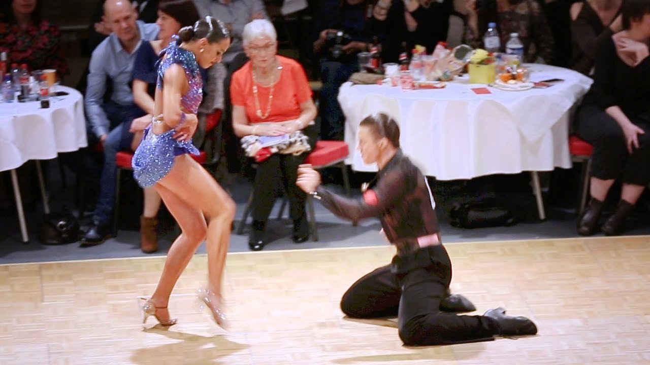 Andrey Gusev - Vera Bondareva, RUS | Diamond Cup Antwerp 2018 - WO LAT - F J