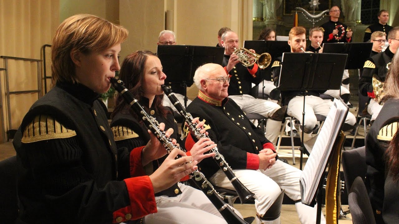 Deutschmeister Regimentsmarsch (Jurek)- Bergmusikkorps Saxonia Freiberg 2016