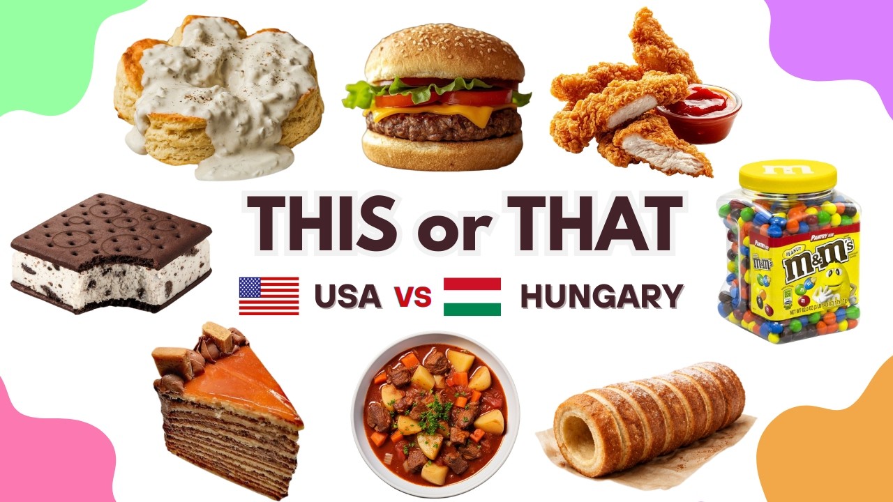 США против Венгрии: решающая битва за еду 🍔🥘🔥 | Это или то
