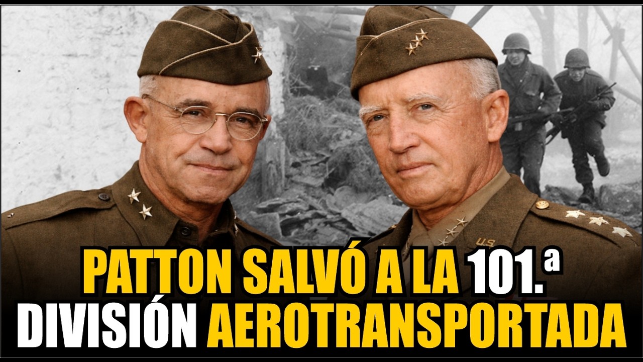 ¿Qué dijo el General Bradley cuando Patton salvó a la 101.ª División Aerotransportada?