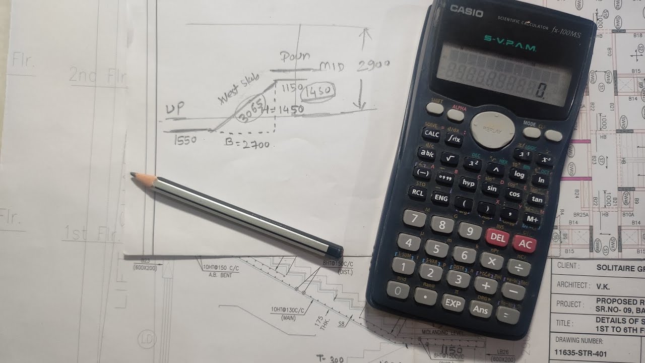 staircase shuttering formula details *shuttering size @Civil diaries pune #civildiariespune