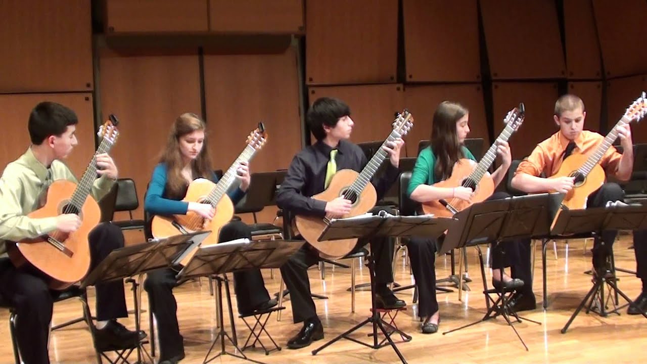 Levine Guitar Orchestra plays Bethena