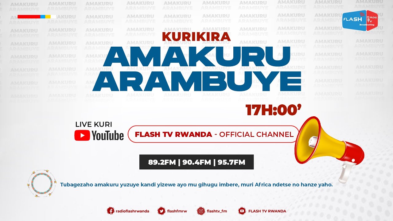 AMAKURU ARAMBUYE YA FLASH FM