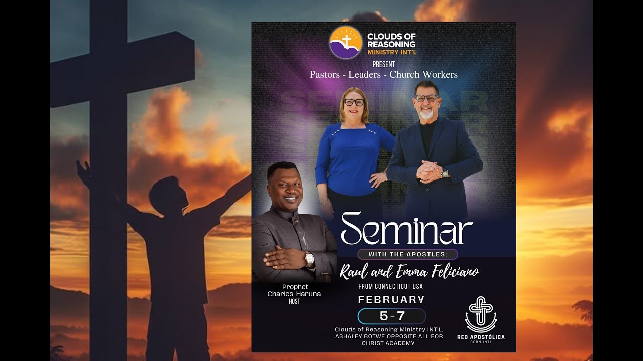 SEMINAR WITH THE APOSTLES RAUL AND EMAMA FELICIANO FROM CONNECTICUT USA SECTION TWO (2)