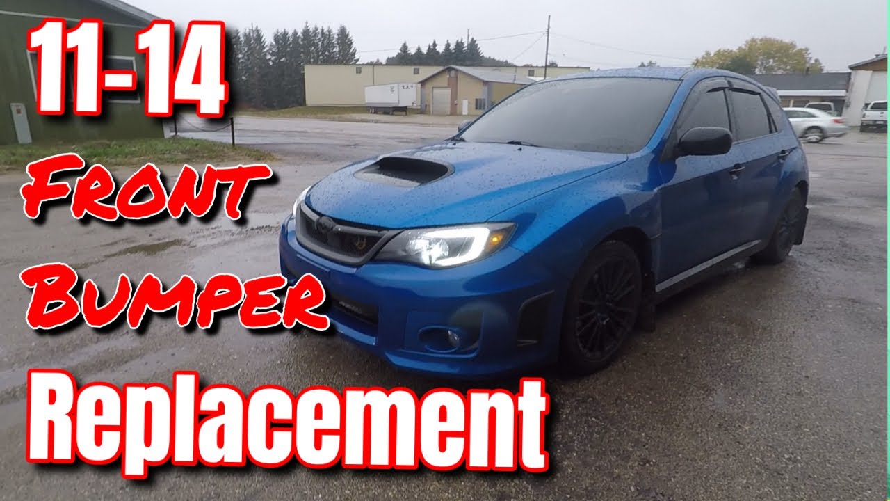 Замена переднего бампера на Subaru WRX Hatchback 2012 года! *С указанием общей стоимости*