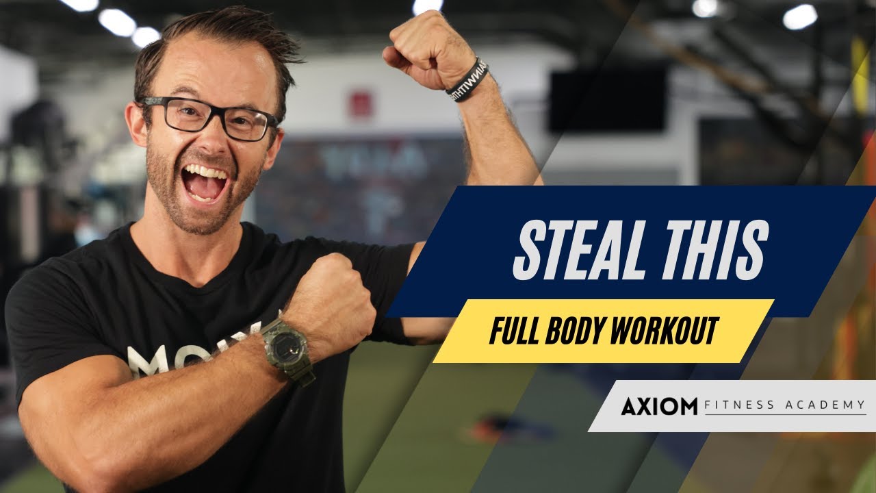 Full Body Workout For Any Client [Steal This!] || Full NASM-CPT Workout Example With Breakdown