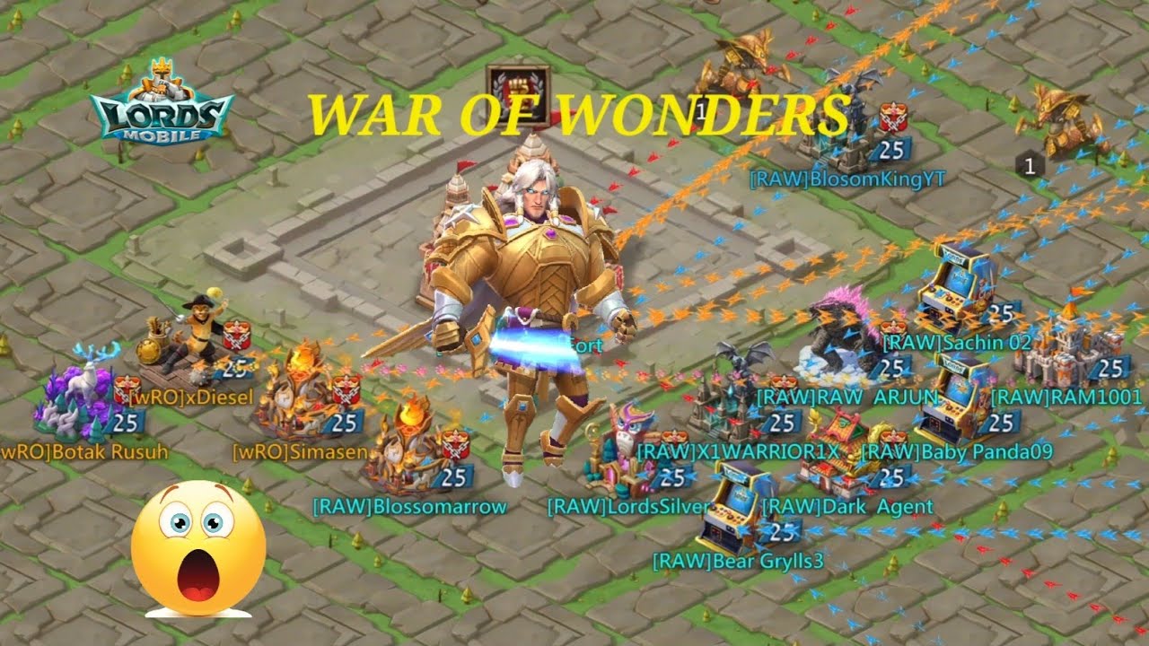 This Time The War Of Wonders In Kingdom 875 Was More Fun!!!/Lords mobile
