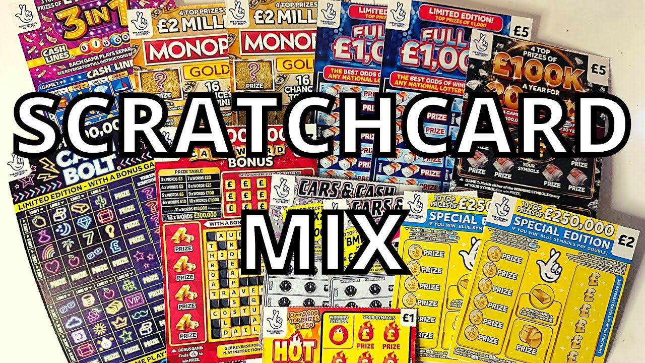 New Friday Scratchcard Mix