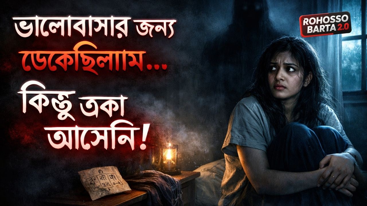 কালো জাদু দিয়ে ভালোবাসা পেতে গিয়ে যা ডেকে আনলাম 😱 | Black Magic Love Horror | Rohosso Barta 2.0